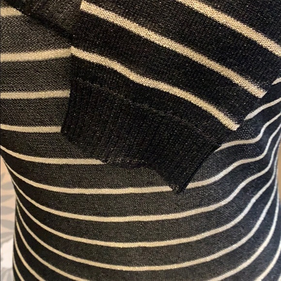 ZARA Sheer horizontal stripe blouse - Picture 3 of 6